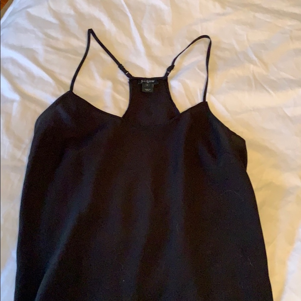J crew silk tank